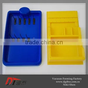 OEM Designed Plastic Hook Display Rack by Vacuum Forming thumbnail-1