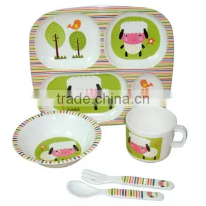 Hot Sale Cheap Kids Dineerware Cutlery Cooking Tools Set thumbnail-2