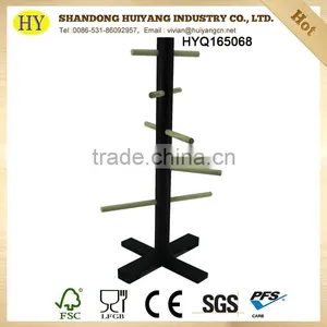 FSC Cheap Custom Wooden Display Stand Racks thumbnail-1
