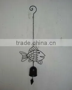 Fish Metal Doorbell for Garden Decoration thumbnail-1
