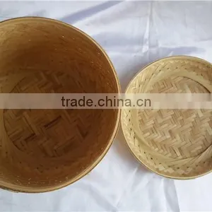 Cheapest Chinese Style New Bamboo Weave Casket L in Funeral Supplier thumbnail-2
