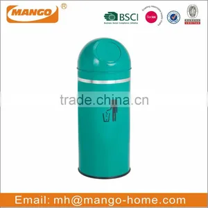10L or 15L Round Stainless Steel Swing Lid Waste Bin thumbnail-6