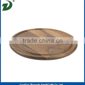 Acacia Wooden Pizza Serving Plate thumbnail-1