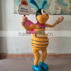 Fiberglass Bumble Bee Figure Statue thumbnail-4