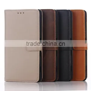 High Quality Crazy-horse PU Card Bumper/pocket Cell Phone Case for Sony thumbnail-1