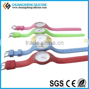 2016 Wholesale Silicone Promotional Wristwatch thumbnail-5