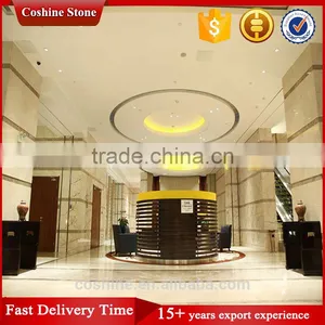 Natural Beige Cream Block Marble Slab Price for Sale thumbnail-3