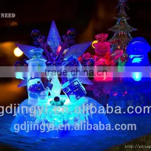 2015Dongguan Acrylic LED Color-changing Snowman and Snowflake thumbnail-4