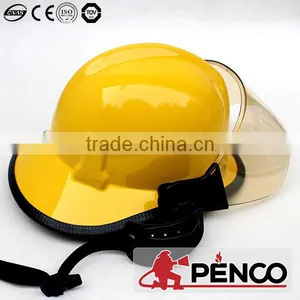 Firefighter Safety Yellow Safe Hat Visor Yellow 3m Reflective Security Fireman Helmet thumbnail-4