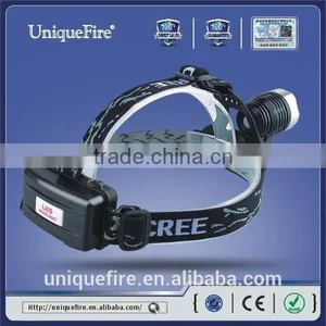 Uniquefire HD000 2x 18650 Rechargeable Led Cree Headtorch 4 Modes thumbnail-2