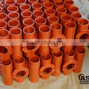 Red Epoxy Coated Grey Cast Iron Pipe Fittings thumbnail-1