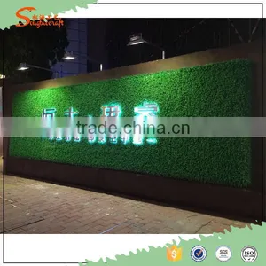 Artificial Boxwood Hedge Together With Wall For Outdoor Use(Uv Protection) thumbnail-2