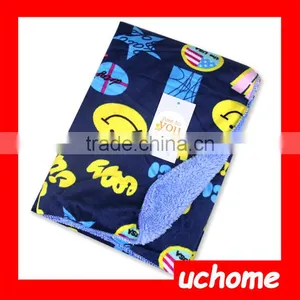 UCHOME 2016 Hot Sell Super Soft Plush And Microplush Baby Swaddle Blanket thumbnail-5