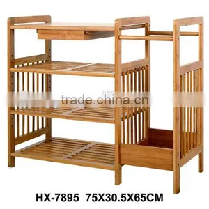 Big Bamboo Shoes Rack Stand, Cheap Bamboo Rack Stand thumbnail-1