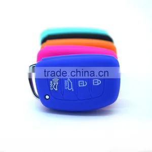 Wholesale Custom Silicone Remote Key Case Car Key Silicon Cover For Hyundai thumbnail-6