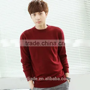 Men Sweater 2017 Custom Cotton Wool Knitted Latest Sweater Designs for Men thumbnail-5