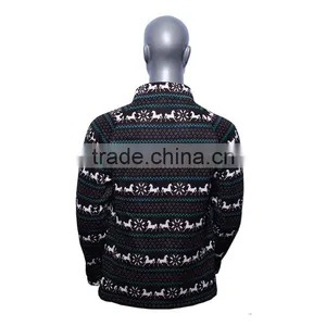 2016 Oem Service High Quality Style 100% Polyester Printing Men Polar Fleece Jacket thumbnail-2