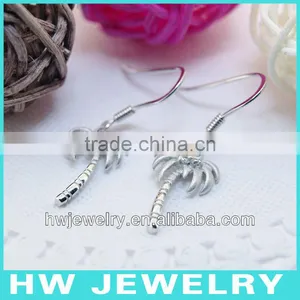 Silver Coconut Palm Jewelry thumbnail-1