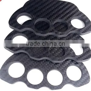 Diy Heart Carbon Fiber Pendant Custom Heart Carton Fiber Charm for Her Necklaces thumbnail-6