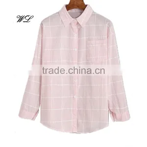 China Suppliers New Design Woman Shirt Custom Woman Clothing Fashion Woman Wear thumbnail-1