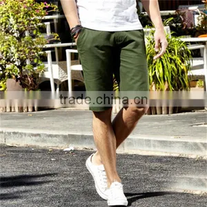 High Quality Hot Sale Cotton Green Anvy Blue Khaki Casual Boy Half Pants thumbnail-1