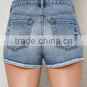 Turn-Up Hem Wholesale Women's Shorts for the New Trend thumbnail-3