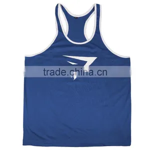 New Brand Gym Shark Singlets Mens Tank Tops Stringer Bodybuilding Equipment Fitness Men's GYM Tank Shirts Sports Clothes thumbnail-6