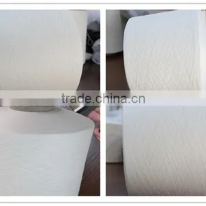 Factory Offer Eco-friendly 40/60 100S/2 CVC Blend Yarn for Fabric Knitting thumbnail-2