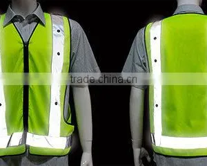 Mens Jackets Reflective Led Security Uniform for Guard thumbnail-6