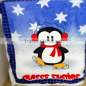Wholesale Full Screen Cartoon Digital Printing Blanket thumbnail-1