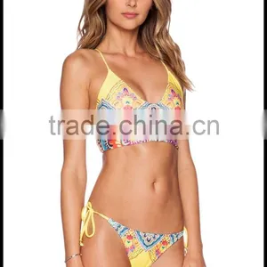 Printed Two-piece Swimsuit Sexy Bikini thumbnail-1