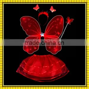 Factory Sale Red Color Costume Butterfly Wings thumbnail-1