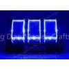 L300*W90*H190MM, Clear / Transparent Acrylic Blue Crystal LED Light Box For Advertisement thumbnail-1