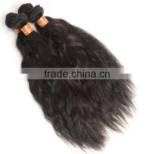 Unprocessed Virgin Brazilian Hair Weaves Wavy 8A Natural Wave Brazilian Human Hair Extension Wholesale thumbnail-2