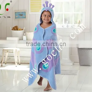 100% Cotton Kids Hooded Beach Towels thumbnail-2