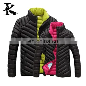 Winter Jacket O-neck Slim Padded Jacket Wind Stop Warm Coats thumbnail-1