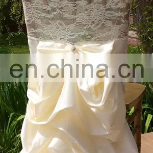 Wholesale Plain Burlap Wedding Chair Tie Backs thumbnail-6