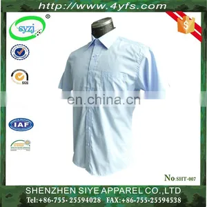 Classic Design Long-Sleeve Model Man Shirt of 100% Cotton With High Quality thumbnail-1