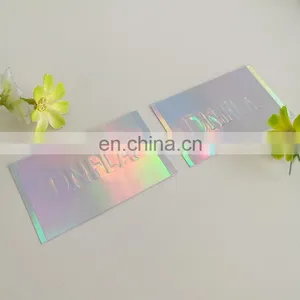Self-adhesive Removable Radium Laser Sticker Stress Convex Sticker Customized thumbnail-1