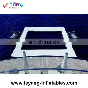 Sea Pools for Jelly Fish Protection / 10m x 10m Large Inflatable Swimming Pool / Water Polo Full Net Arena thumbnail-1