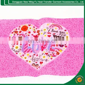 Good Touch Feeling Sublimation Heat Transfer for Garment thumbnail-1