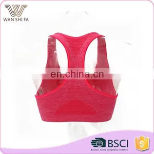 2015 High Quality Fashionable Cheap Wholesale Athletic Breathable Sport Bra Women thumbnail-3