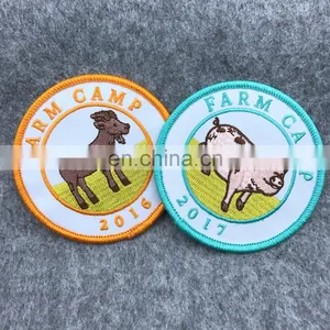 Embroidery Clothing Brand Name Logo Patch thumbnail-1