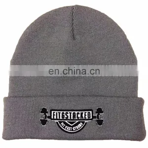Wholesale Men's Merino Wool Knit Beanie Hat thumbnail-2