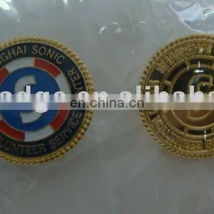 2015 Promotion Gifts Cheap Custom Challenge Coin, Company Logo 24k Gold Plating Double Side Coin for Commerative, Souvenir Coin thumbnail-1