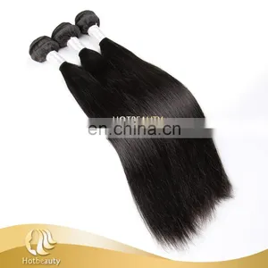 Factory 20inch Clip-In Straight Remy Human Hair Extensions 100G #1 Pure Jet Black thumbnail-1