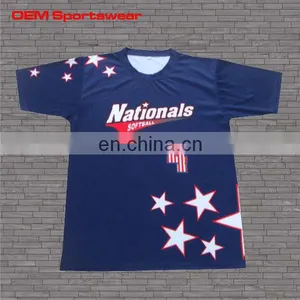 Dye Sublimated Tight Fit Top Quanlity Short Sleeve t Shirts thumbnail-2