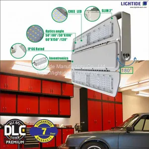 DLC Premium LED Parking Garage Lights Fixture, CREE LED 240W, 100-277vac, 7 Yrs Warranty thumbnail-1