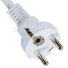 EU Power Cord Schuko Plug thumbnail-1