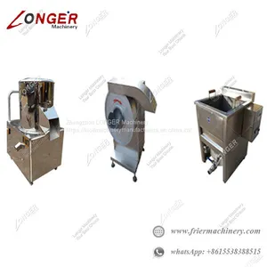 Commercial Potato Chips Fryer Machine Price thumbnail-2